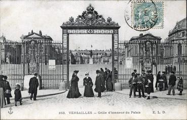 Iconographie - Grille d'honneur du Palais