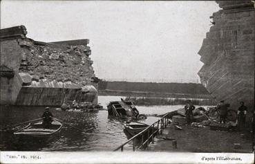 Iconographie - Pont bombardé