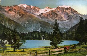 Iconographie - Lac Champex et le Combin