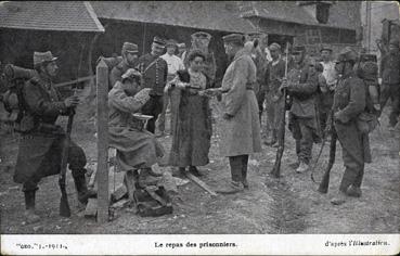 Iconographie - Le repas des prisonniers