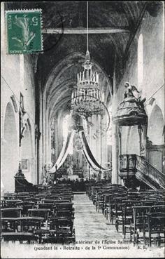 Iconographie - Intérieur de l'église Saint-Denis