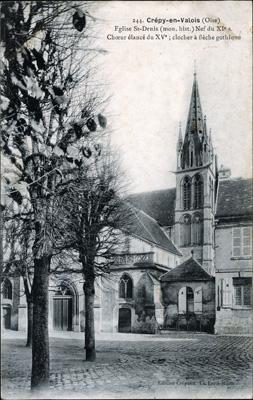 Iconographie - Eglise Saint-Denis (mon. hist.) nef du XIe siècle