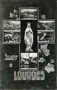 Iconographie - Souvenir de Lourdes