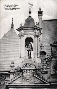 Iconographie - Hôtel de Ville - Campanille du pavillon de l'escalier