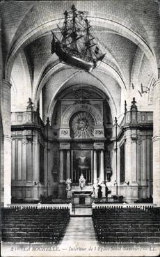 Iconographie - Intérieur de l'église Saint-Sauveur