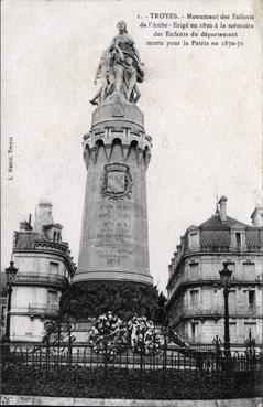 Iconographie - Monument des Enfants de l'Aube