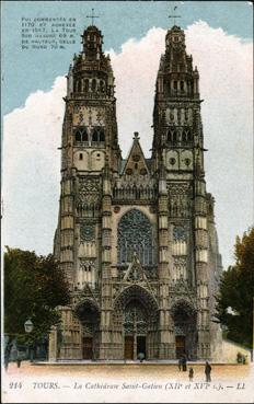 Iconographie - La cathédrale Saint-Gratien (XIIe et XVIe siècle)
