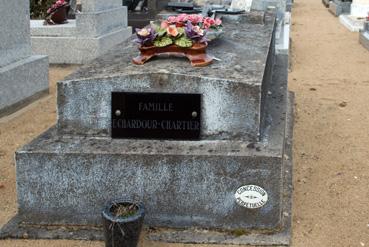 Iconographie - Tombe d'Henri et d'Armandine Echardour née Chartier