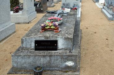 Iconographie - Tombe d'Henri et d'Armandine Echardour née Chartier