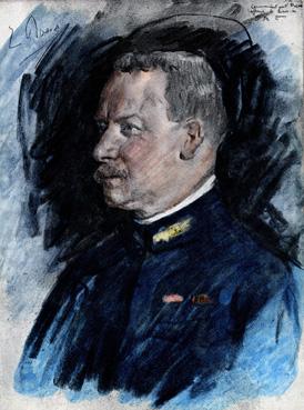 Iconographie - Le commandant Dosse, officier de liaison