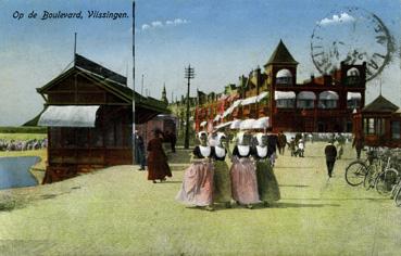 Iconographie - Op de boulevard, Vlissingen