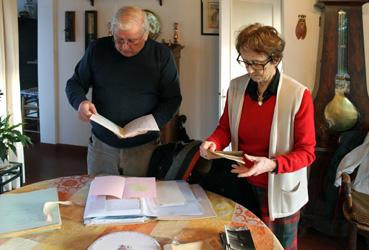 Iconographie - Rencontre avec Agnès Guiraud, fille du Poilu Ferdinand Jauffrit