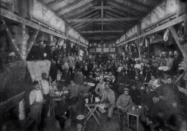 Iconographie - Camp de prisonniers de guerre de Dyrotz - Salle commune