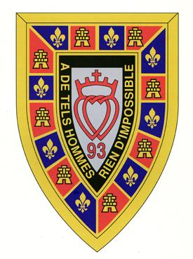 Iconographie - L'insigne du 93e régiment d'Infanterie