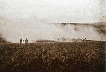 Iconographie - Attaque aux gaz dans la Somme