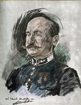 Iconographie - Le lieutenant-colonel de Metz