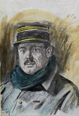 Iconographie - Le capitaine Colson, service routier 2e Armée