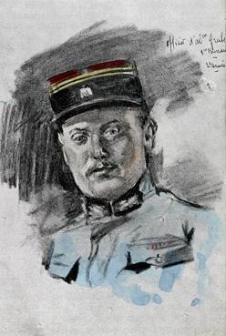 Iconographie - L'officier d'administration Gruben, 1er bureau, 2e Armée