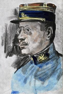 Iconographie - L'officier inter Barraud, 2e Armée