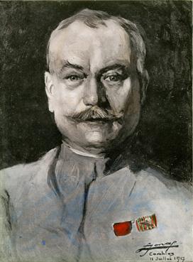 Iconographie - Le général Martin, commandant la 31e DI