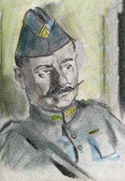 Iconographie - Le capitaine Faoli,  du 340e Terr