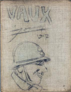 Iconographie - Couverture du livre Vaux 1917, de Lucien Jonas