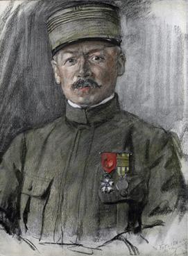 Iconographie - Le colonel Lucien Mordacq commandant d'une brigade