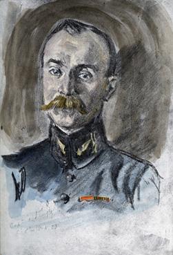 Iconographie - Le capitaine de Langle de Carry, commandant l'escadrille N° 23