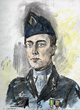 Iconographie - Le lieutenant Casale, un as de l'escadrille N° 23