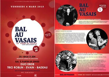 Iconographie - Affiche du Bal au Vasais