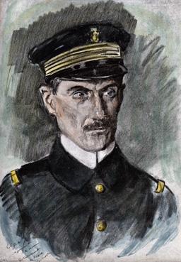 Iconographie - Le commandant de vaisseau Gal, ingénieur de la marine détachement des forges de Grenoble