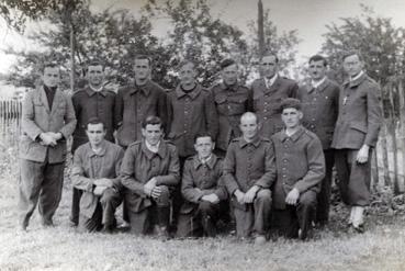 Iconographie - Pierre Bertrand et ses camarades prisonniers