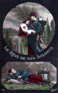 Iconographie - Le rêve de nos soldats