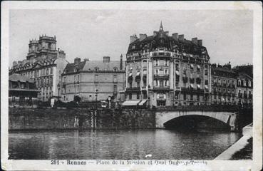 Iconographie - Place de la Mission et quai Duguay-Trouin