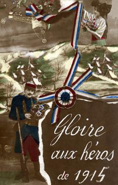 Iconographie - Gloire aux héros de 1915