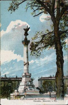 Iconographie - Le monument des Girondins
