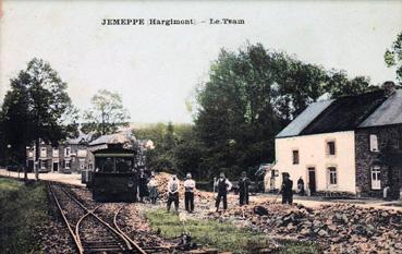 Iconographie - Jemeppe - Hargimont - Le tram