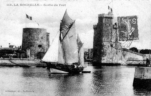 Iconographie - Sortie du Port de La Rochelle