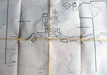 Iconographie -  Plan de masse Aménagement de la SACOMVIE