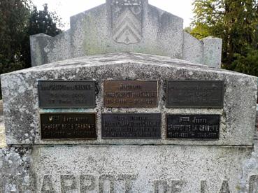 Iconographie - Tombe de la famille Chappot de la Chanonie