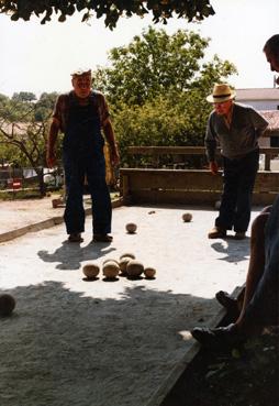 Iconographie - Jeu de boules du Club