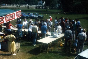 Iconographie - Fête du 14 juillet - Le concours de pêche