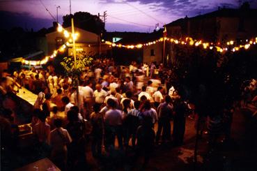 Iconographie - Fête du 14 juillet - Bal sur le place