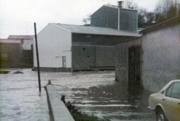 Iconographie - La Sèvre en crue à moulin Baudry