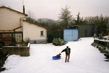 Iconographie - Luge sur la neige