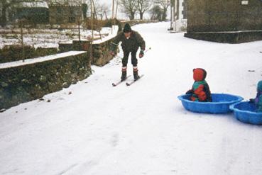 Iconographie - Ski sur la neige