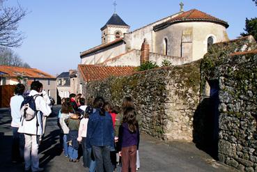 Iconographie - Visite de Mallièvre le 22 avril - Le chevet de l'église