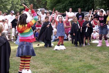 Iconographie - Kermesse - Enfants costumés