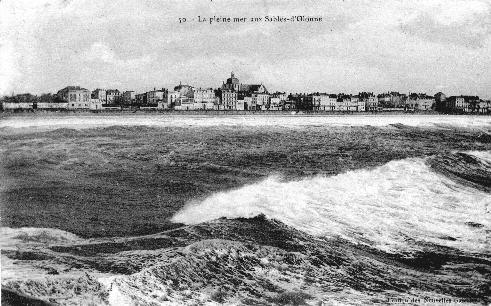 Iconographie - La pleine mer aux Sables d'Olonne