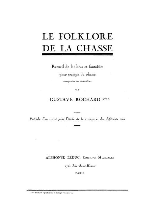 Partition - Titre et présentation de l'ouvrage